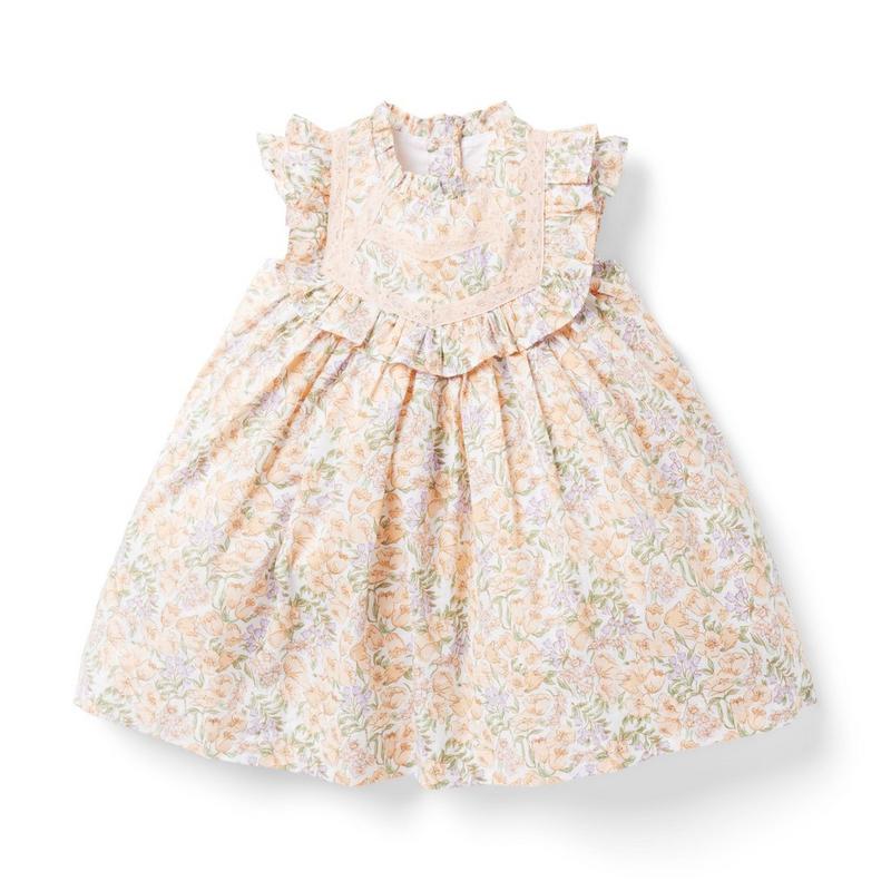 Baby Floral Lace Trim Dress - Janie And Jack